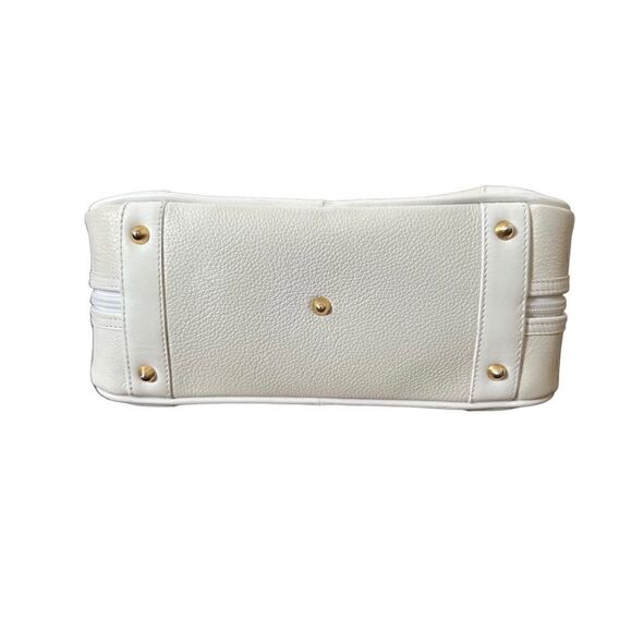 Gucci trendy white tote with gold hardware - Picture 4 of 15